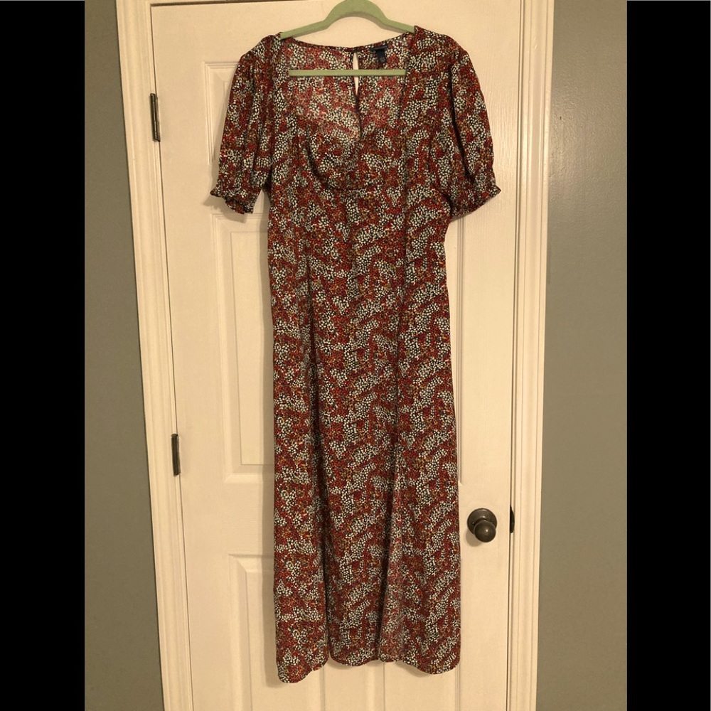 Scoop ditzy floral dress